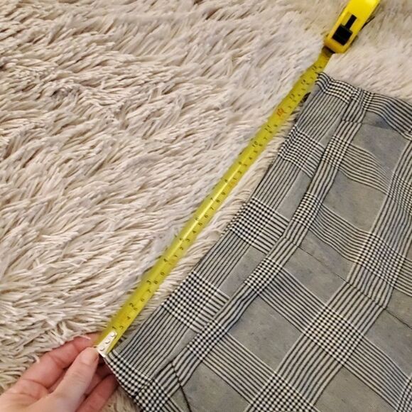 Black and white checkered 1 State culottes size M - Picture 6 of 7